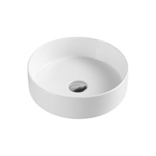 Spin 355mm Round Counter Top Ceramic Basin